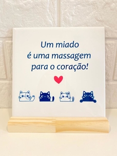Azulejo Um miado...