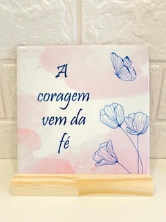 Azulejo A coragem...