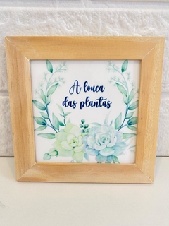 Azulejo A louca das plantas - Azulejar Home Decor