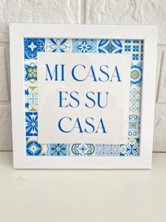 Azulejo Mi casa es sua casa - comprar online