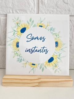 Azulejo Somos instantes