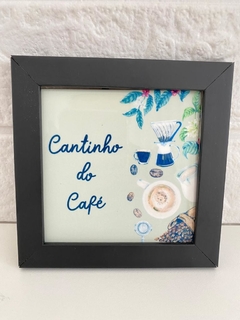 Azulejo Cantinho do café na internet