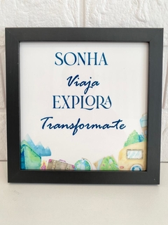 Sonha, viaja... - Azulejar Home Decor