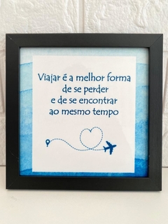 Viajar é... - Azulejar Home Decor