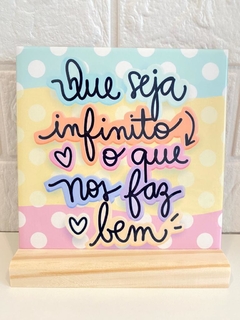 Que seja...