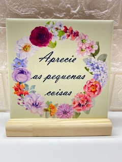 Aprecie as pequenas ...