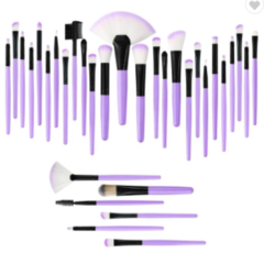 COMPLETE SET OF 32 MAKEUP BRUSHES