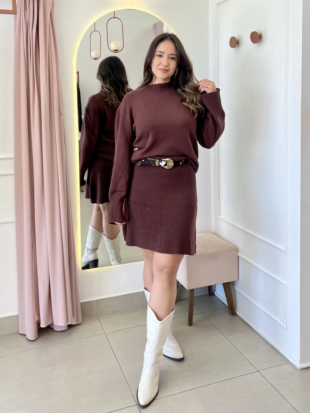 Conjunto Tricô Luci