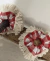 Scrunchie Academia red - tienda online