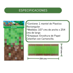 Minecraft Mantel Plástico - comprar en línea