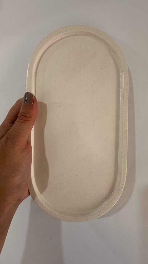 BANDEJA DE CONCRETO XL ROSE