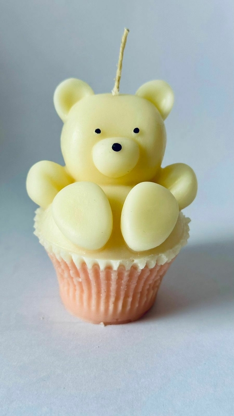 vela teddy cupcake ROSE