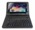 FUNDA TABLET 7" / 8" CON TECLADO BLUETOOTH NOGA NKB-BT7 - Cedeeco