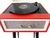 TOCADISCO VINTAGE RETRO OOKLEY + "PIES" DESMONTABLES - Cedeeco