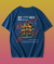 T-shirt Habitação Oversized Azul na internet