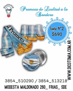 COMBO 2 PROMESA A MI BANDERA