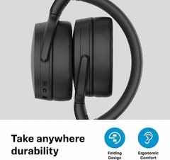 SENNHEISER HD 450BT BLACK PREMIUM Bluetooth + ANC (Nooise Cancelling) Microfono + APP + Ecualizador + 30hs. Carga en internet