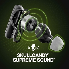SKULLCANDY SMOKIN BUDS BLACK Inalambrico + Bluetooth + Sonido Personalizado + IPX4 (Apto Deportes) + Microfono + 20hs. Carga Total) en internet