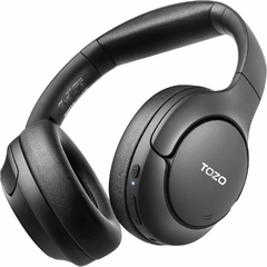 TOZO HT2 BLACK HI-RES Bluetooth + Hybrid Noise Cancelling + APP + Equalizacion + 60hs de Carga