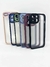 funda rigida transparente con protector de camara metalizado