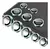 protector lente de camara brillantes