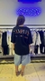 Remera Patch Negra Oversize - comprar online