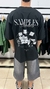 Remera Poker Negra Oversize - comprar online