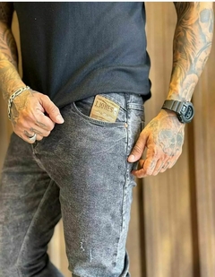 Calça Jeans Jay Jones Destroyed Grafite - comprar online