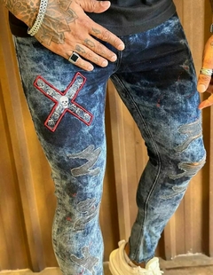 Calça Jeans Jay Jones Destroyed - Haze Authentic