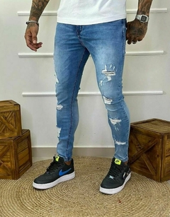 Calça Jeans Jay Jones Destroyed - Haze Authentic