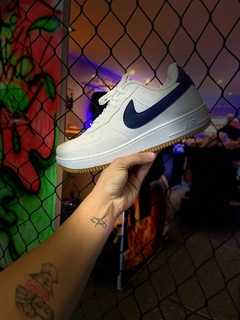 Tênis Nike Air Force 1 Branco c/azul - comprar online