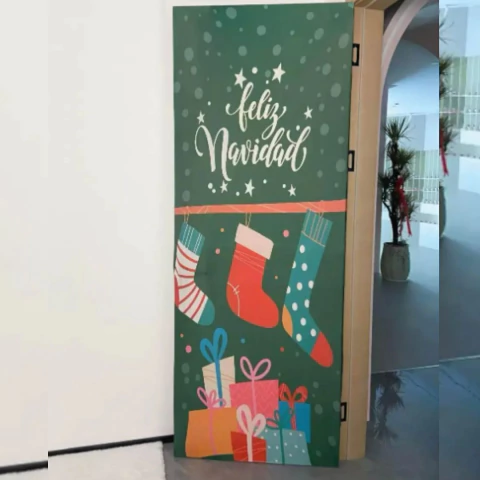 Funda navideña para puerta - Art.12978 - comprar online