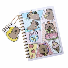 Art.11090 Anotador capibara + mini anotador forma