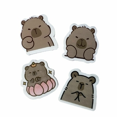 Art.11091 Goma de borrar forma capybara x4