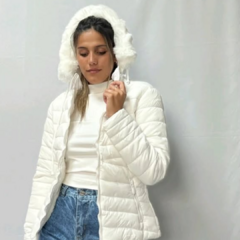 Art.6612 Campera inflable interior piel - tienda online