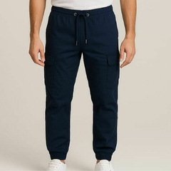 Art 4513 Pantalón gabardina jogger elástico/cordón