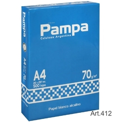 Art 412 Resma A4 Pampa 70 grs.