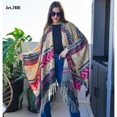 ART 7100 RUANA ESTILO CHALINA SUAVE - comprar online