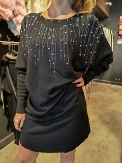 Art 4909 Remerón hilo linea premium m/l c/ strass - comprar online