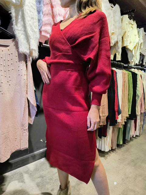 Art 5301 Vestido hilo premium cruzado