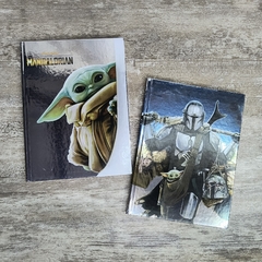 Art.207 Cuaderno tapa dura metalizada "STARWARS"