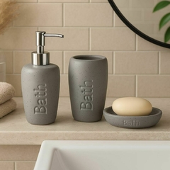 Art 6263 Set baño resina 3 piezas