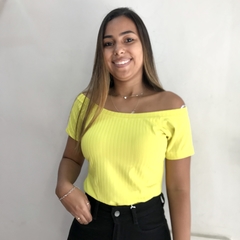 Blusa canelada