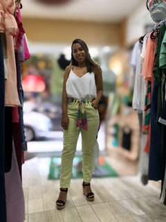 Calça color block - comprar online