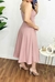 Vestido Midi Mula Manca de Linho - Dinamotion