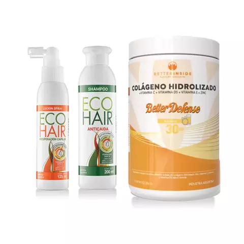 KIT Better Defense + Gel Cejas + Shampoo + Loción - comprar online