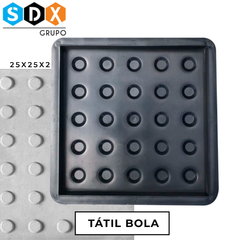 Kit/20 UNID - Fôrma Plástica Tátil Bola - (R$ 8,45 CADA)