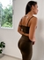 TOP CLÁSSICO ALCINHA MARROM - comprar online