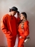 MOLETOM CROPPED LARANJA - comprar online