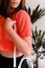 POLO CROPPED LARANJA - comprar online